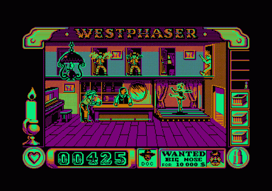 West Phaser Screenshot 5 (Amstrad CPC464)