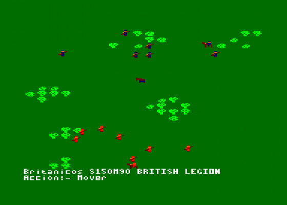 Red Coats Screenshot 5 (Amstrad CPC464)