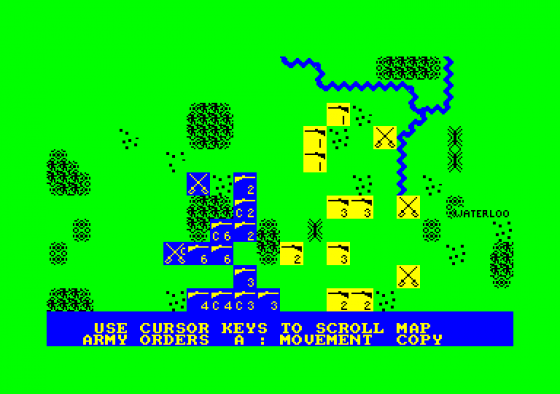 Waterloo Screenshot 1 (Amstrad CPC464)