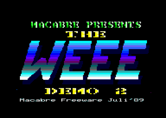 The Weee Demo 2