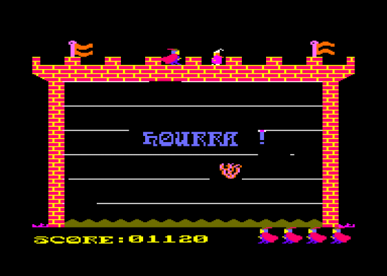 Ritter Kunibert Screenshot 5 (Amstrad CPC464)