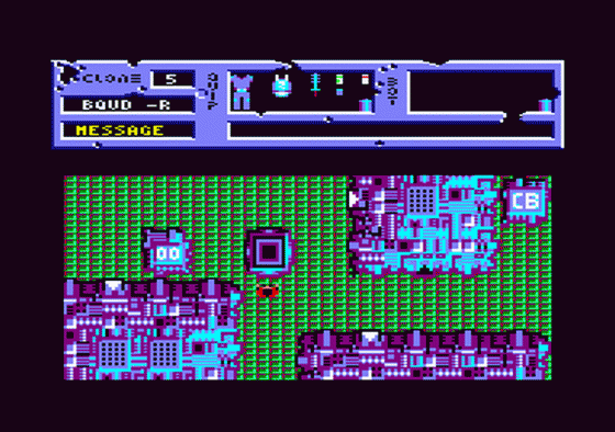 Cyber World Screenshot 1 (Amstrad CPC464)