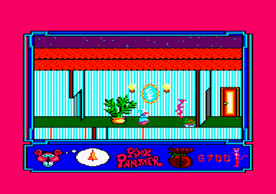 Pink Panther Screenshot 5 (Amstrad CPC464)