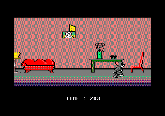 Tom And Jerry Screenshot 5 (Amstrad CPC464)