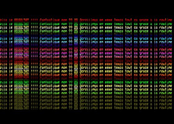 Malibu DemoPack Screenshot 5 (Amstrad CPC464)