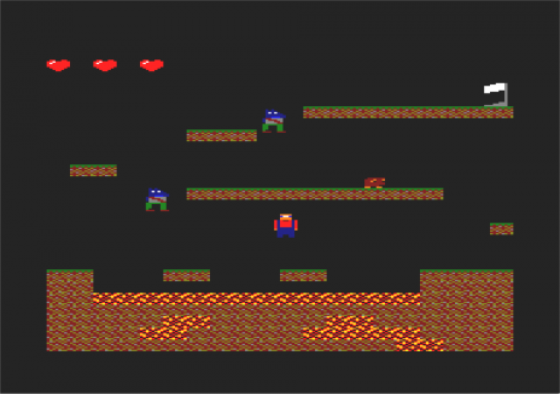 Raman Screenshot 5 (Amstrad CPC464)