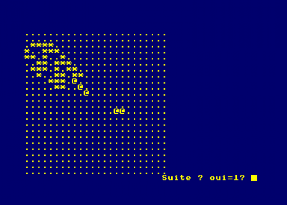 Une Carte Du Feu Screenshot 5 (Amstrad CPC464)