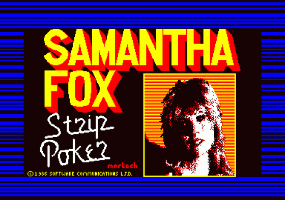 Double Pack Samantha Fox Plus 7 Card Stud