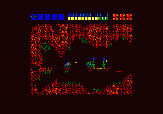 Rex Screenshot 1 (Amstrad CPC464)