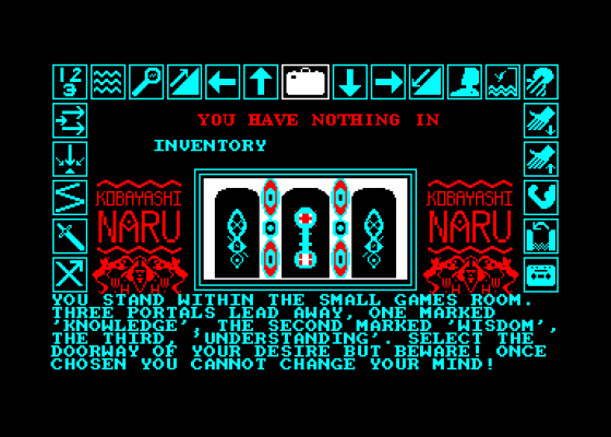 Kobayashi Naru Screenshot 1 (Amstrad CPC464)