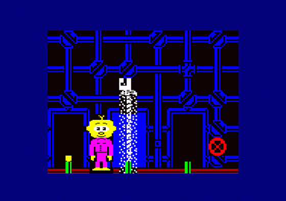 Gregory Loses His Clock Screenshot 5 (Amstrad CPC464)