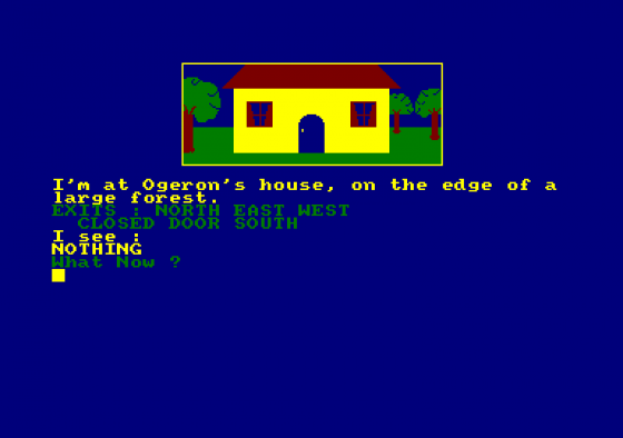 Kentilla Screenshot 1 (Amstrad CPC464)