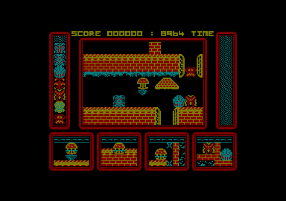 One Man And His Droid Screenshot 5 (Amstrad CPC464)