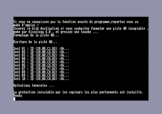 Protector Screenshot 1 (Amstrad CPC464)