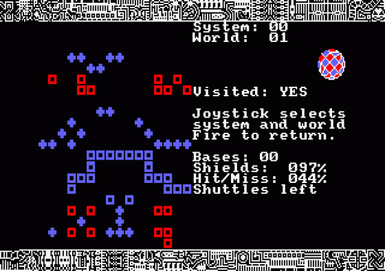 Xcel Screenshot 6 (Amstrad CPC464)