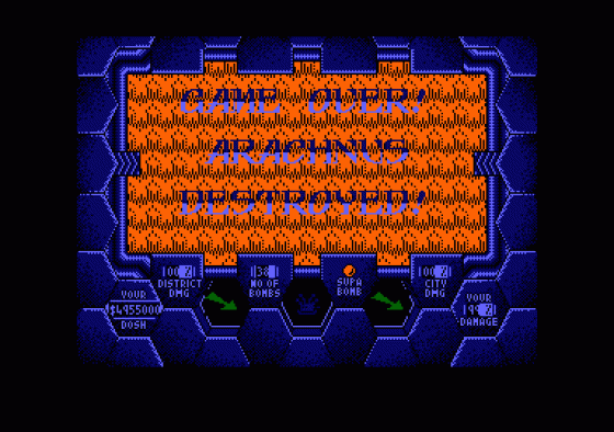 Amaurote Screenshot 7 (Amstrad CPC464)