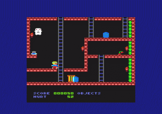 Try To Run Away Screenshot 5 (Amstrad CPC464)