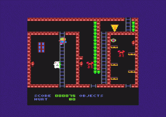 Try To Run Away Screenshot 6 (Amstrad CPC464)