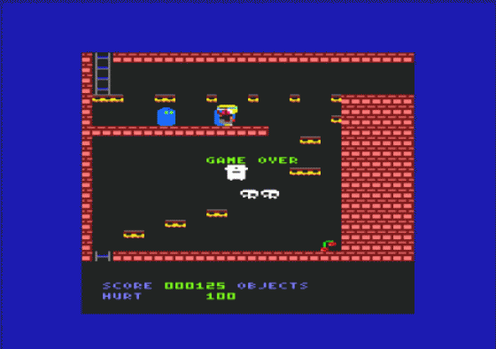 Try To Run Away Screenshot 11 (Amstrad CPC464)