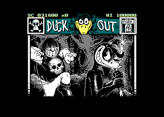 Duck Out! Screenshot 5 (Amstrad CPC464)