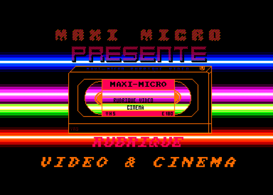 Maxi Micro 2 Screenshot 5 (Amstrad CPC464)