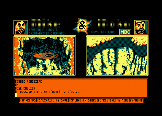 Mike & Moko Screenshot 5 (Amstrad CPC464)