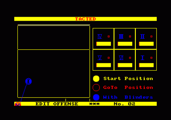 Volleyball Simulator Screenshot 5 (Amstrad CPC464)