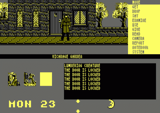 The Mystery Of Arkham Manor Screenshot 13 (Amstrad CPC464)