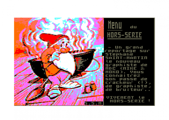 Micro Fun Club News 03 Screenshot 5 (Amstrad CPC464)