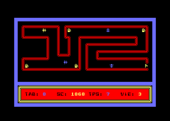 Formule 1 Screenshot 5 (Amstrad CPC464)