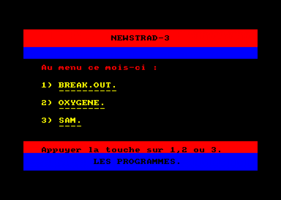 Newstrad 3 Screenshot 5 (Amstrad CPC464)