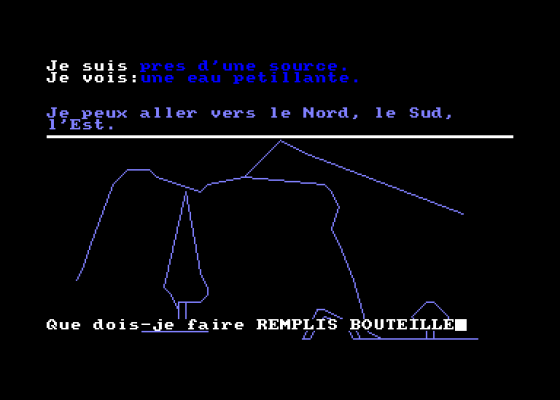 Le Chateau Enchante Screenshot 5 (Amstrad CPC464)