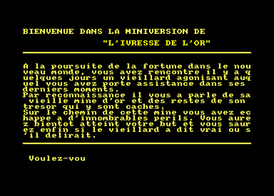 Les jeux d'aventures et comment les programmer sur CPC