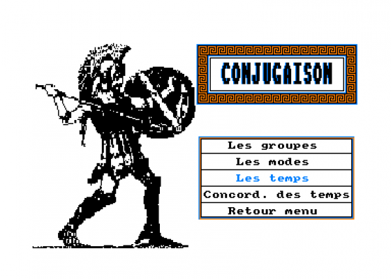 Francais 4eme - 3eme Screenshot 5 (Amstrad CPC464)