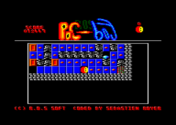 Pac-Boy Screenshot 5 (Amstrad CPC464)