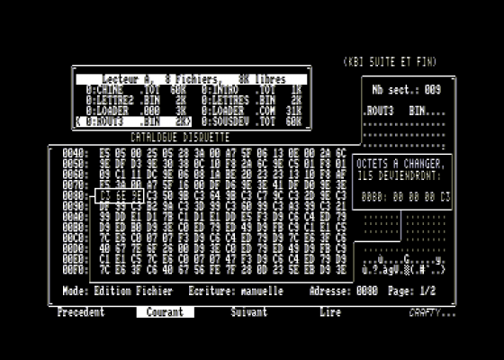 Aide Au Deplombage Screenshot 5 (Amstrad CPC464)