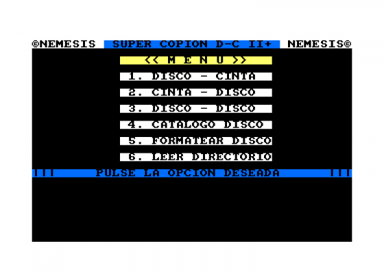 Bonzo Clone Arranger Screenshot 1 (Amstrad CPC464)