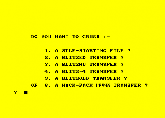 Cruncher Hack Pack Bonzo Screenshot 1 (Amstrad CPC464)