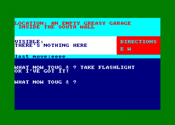 The Trial Of Arnold Blackwood Screenshot 1 (Amstrad CPC464)