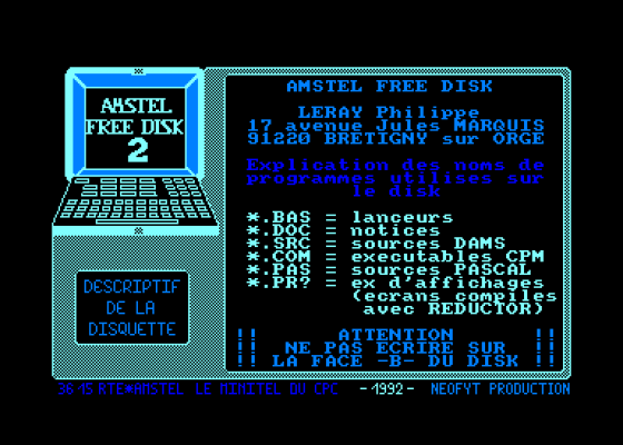 Amstel Free Disk 2
