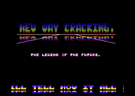 NWC Intro Screenshot 5 (Amstrad CPC464)