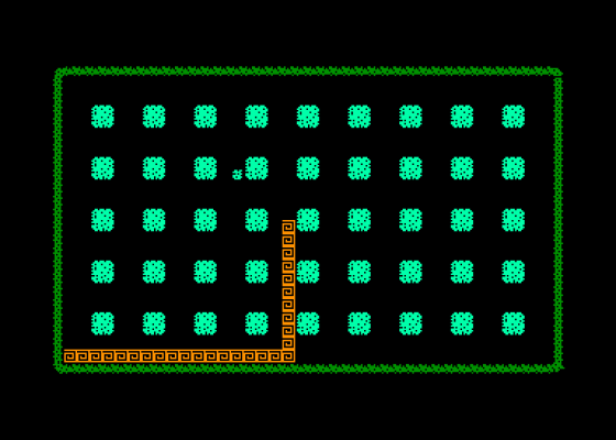 Square-Run Screenshot 1 (Amstrad CPC464)