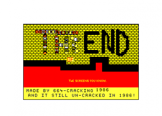 The Screens You Know Screenshot 5 (Amstrad CPC464)