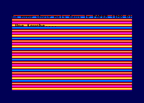 Routine De Defilement Couleurs