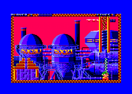 Zap'T'Balls - The Advanced Edition Screenshot 5 (Amstrad CPC464)