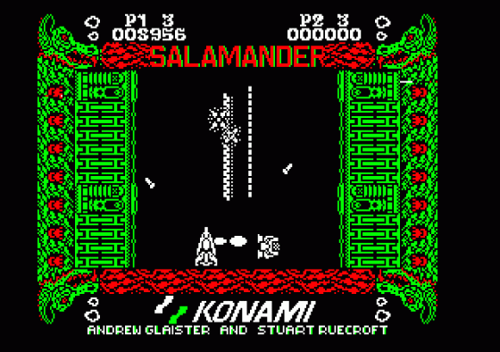 Salamander Screenshot 8 (Amstrad CPC464/664/6128)