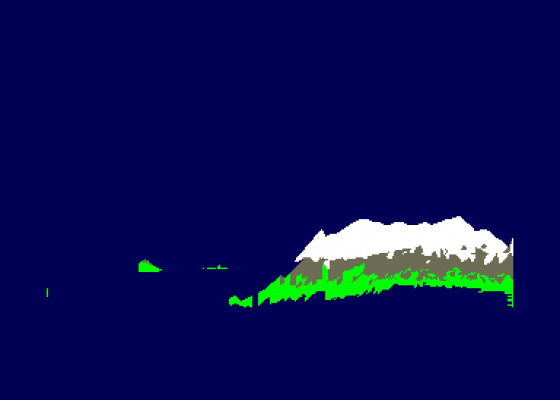 Fractal Mountain Screenshot 5 (Amstrad CPC464)