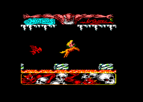 Mythos Screenshot 5 (Amstrad CPC464)