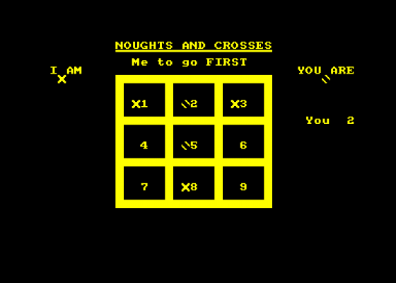 Noughts And Crosses Screenshot