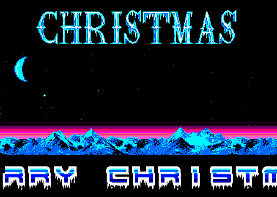 Christmas 91 Screenshot 1 (Amstrad CPC464)